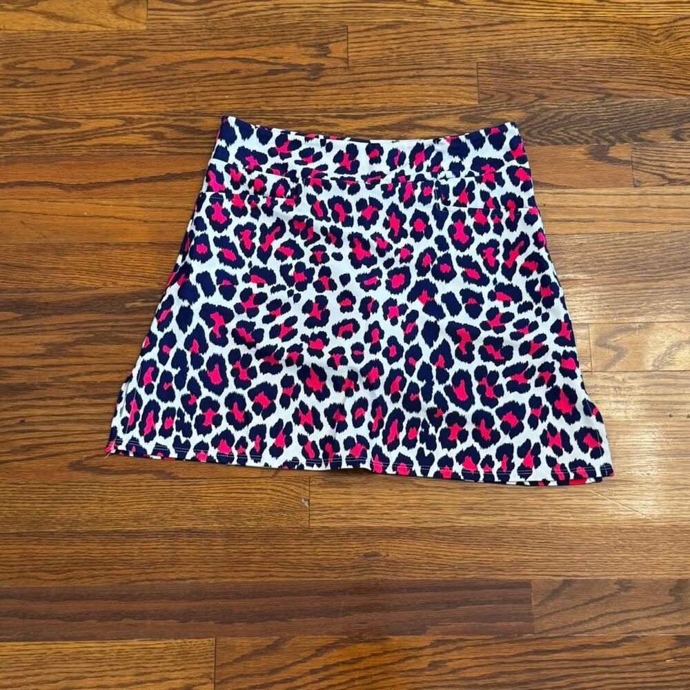 Jude Connally Leopard Print Performance Skirt. Si… - image 6